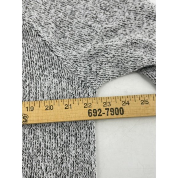 West Kei Women's Black White Knit Tunic Sweater Size XL Rhinestones Pearl Neck - Picture 8 of 10